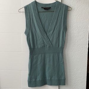 BCBG max azria knit sweater tank top